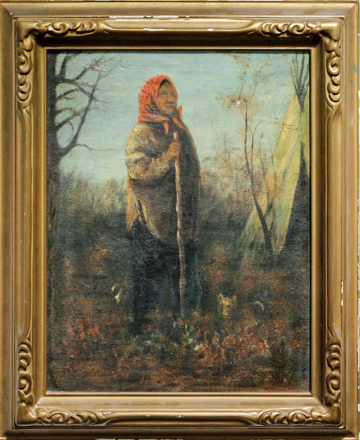 Artist Unknown, (20th century), Portrait of a Native American Woman