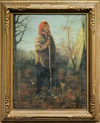Artist Unknown, (20th century), Portrait of a Native American Woman