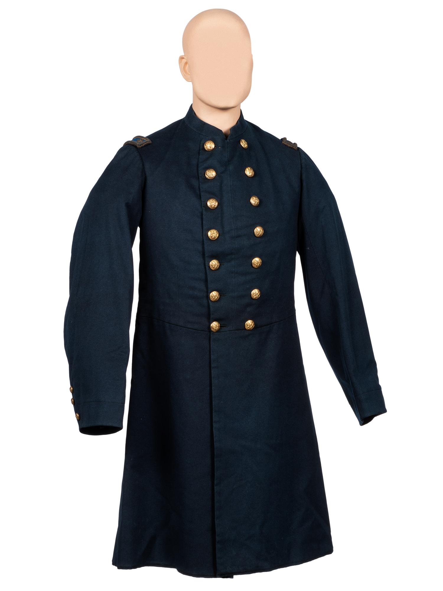 [CIVIL WAR]. Union Infantry major's frock coat.