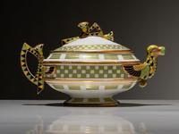 Egyptian Revival Teapot
