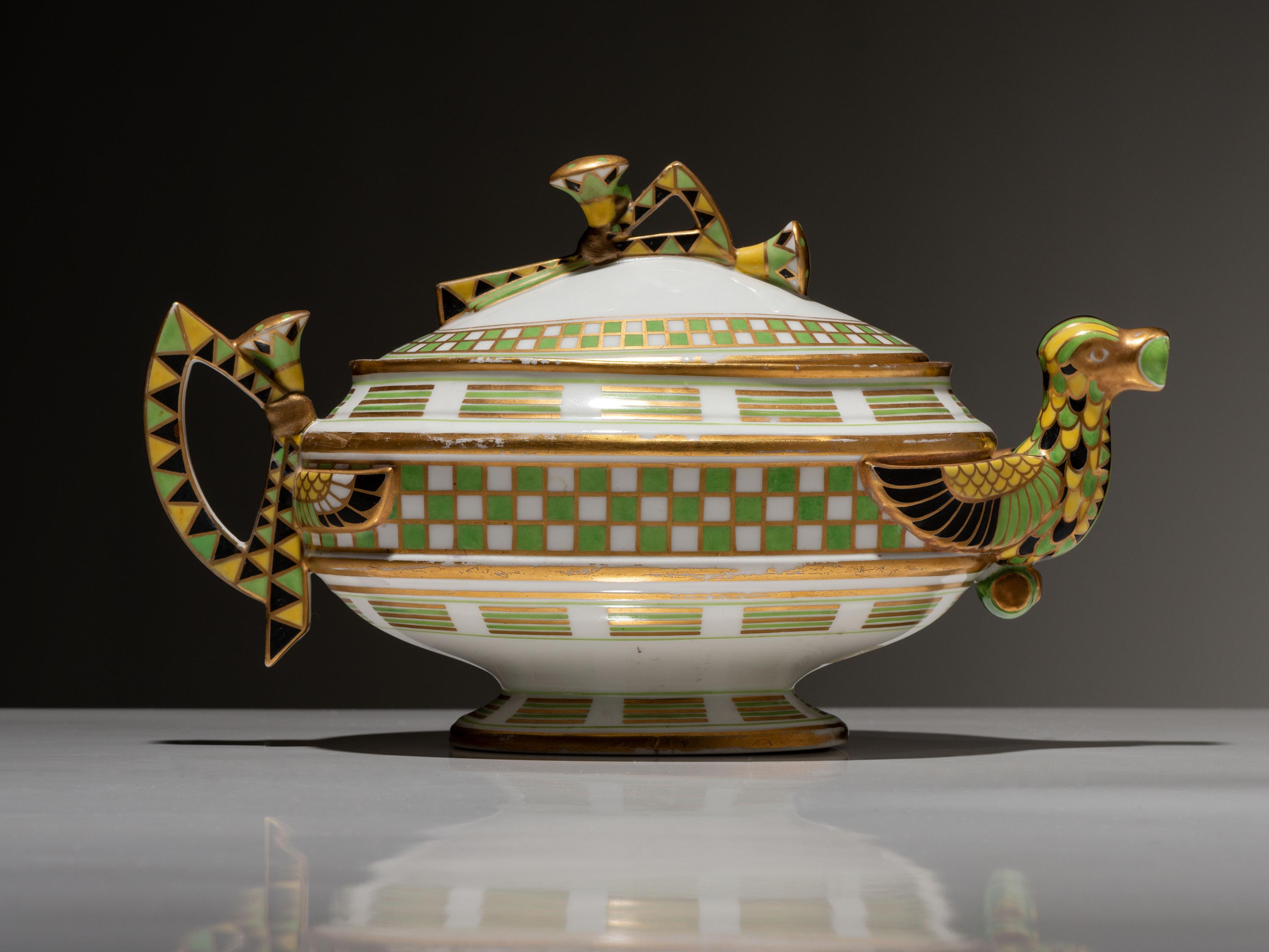 Egyptian Revival Teapot