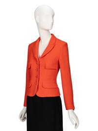 Chanel, Orange Tweed Jacket