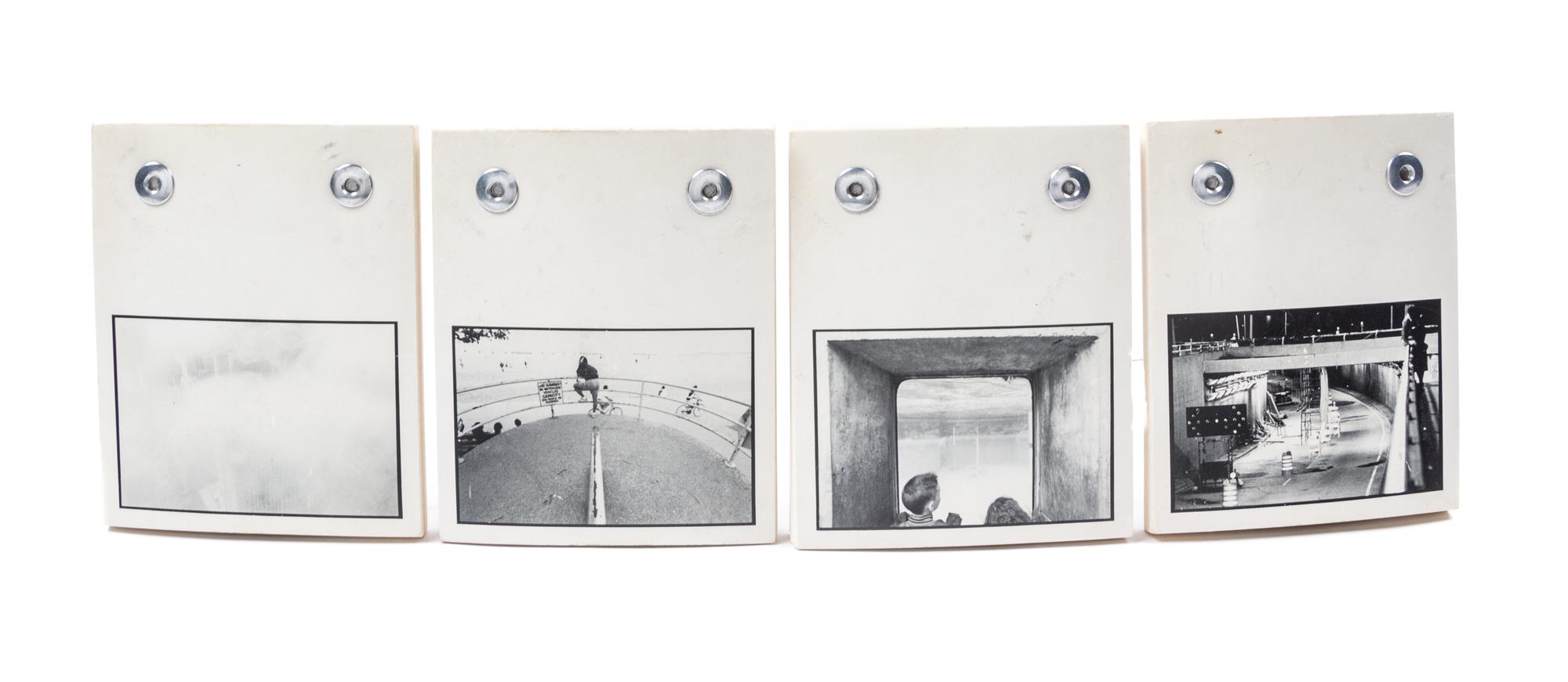 (FLIPBOOKS) GILSON, MATTHEW. Four flipbooks featuring scenes of Chicago. Chicago, 1991.