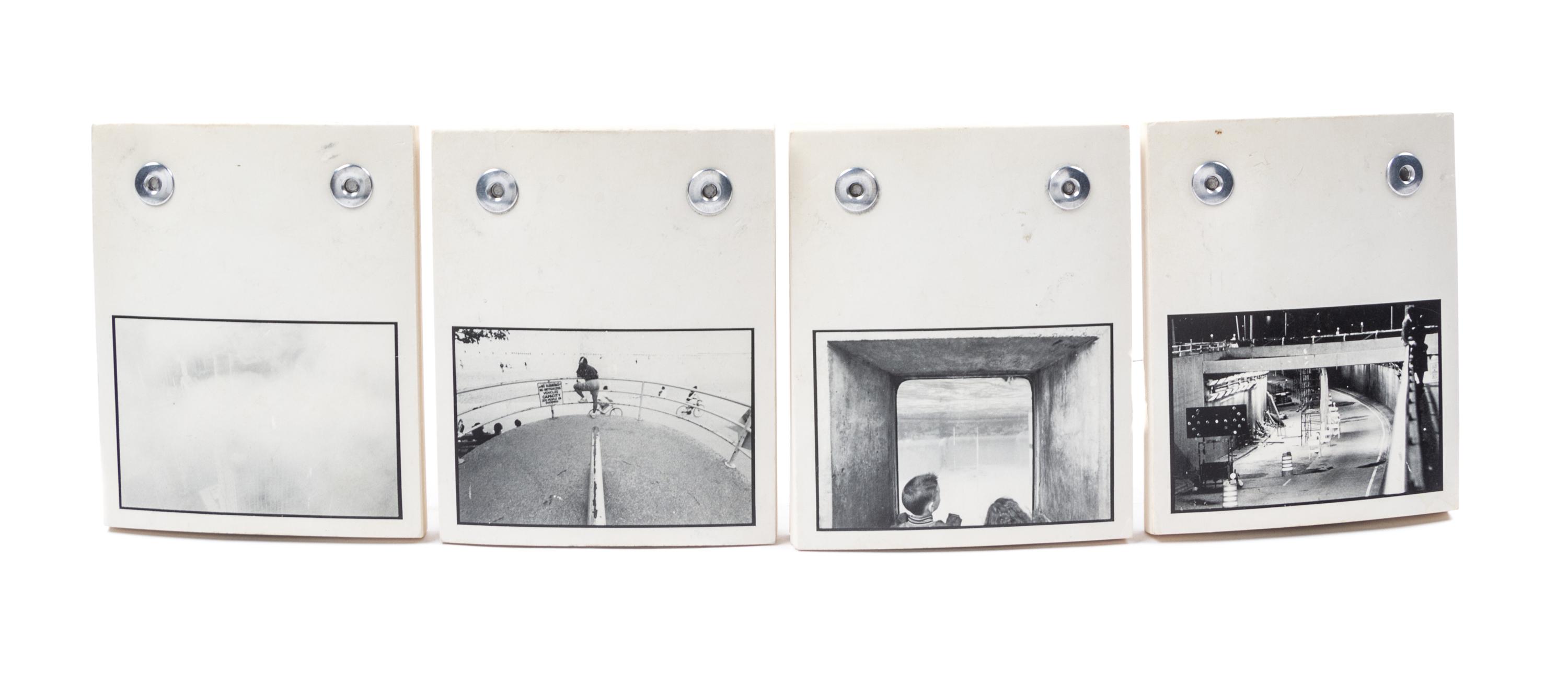 (FLIPBOOKS) GILSON, MATTHEW. Four flipbooks featuring scenes of Chicago. Chicago, 1991.