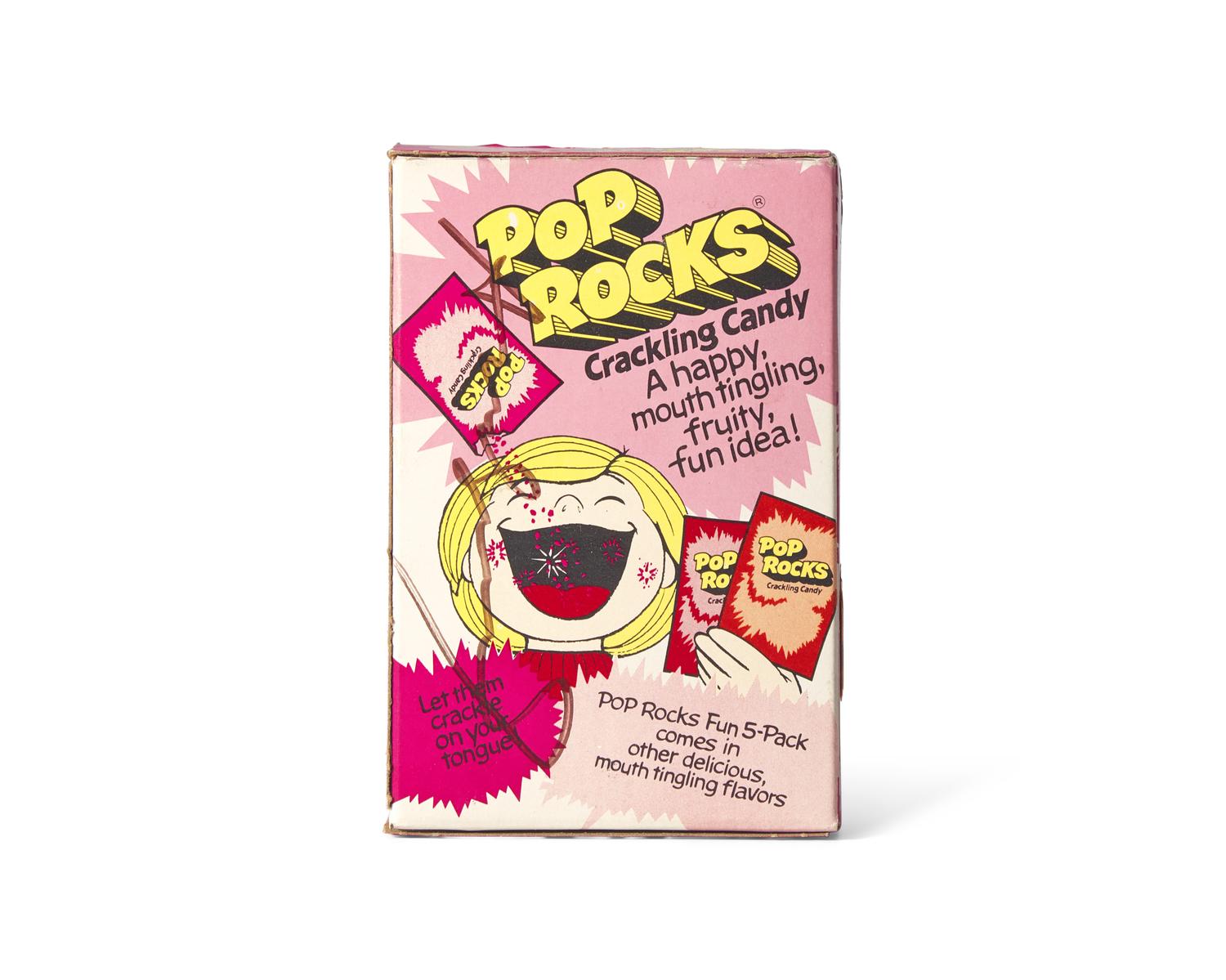 [Art] Warhol, Andy. Signed Pop Rocks Box