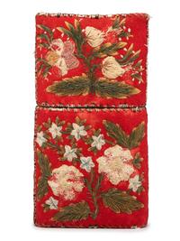 Huron Moosehair Embroidered Cigar Case