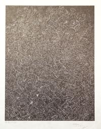 Mark Tobey, (American, 1890-1976), Psaltery, 1st Form and Psaltery, 2nd Form, 1974