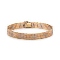 TRICOLOR GOLD BRACELET