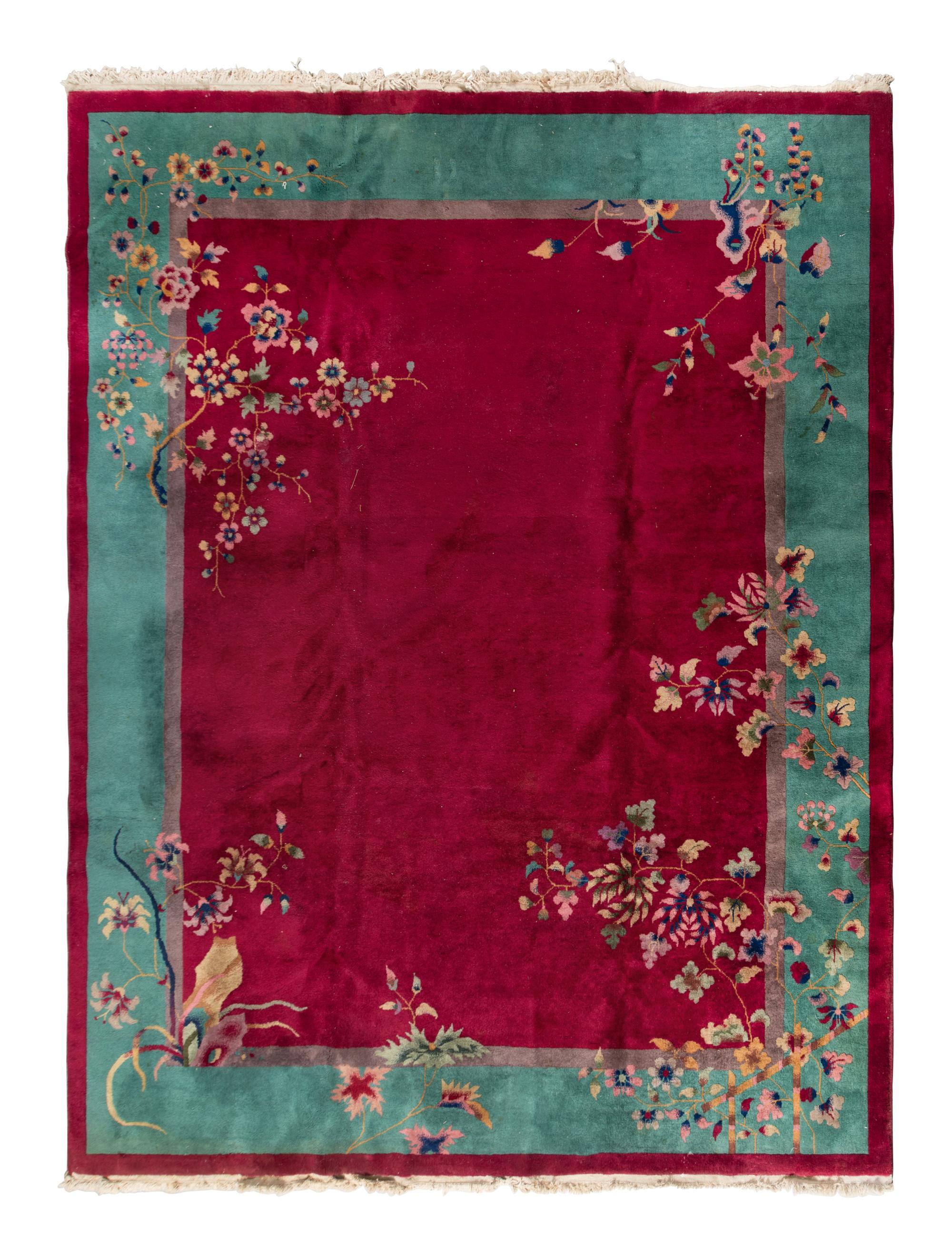 A Chinese Wool Rug