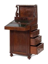 A Regency Mahogany Davenport Desk