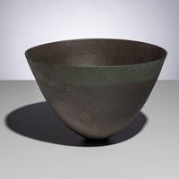Jennifer Lee (Scottish, b. 1956) — Metallic Pot, Speckled Trace , 2000