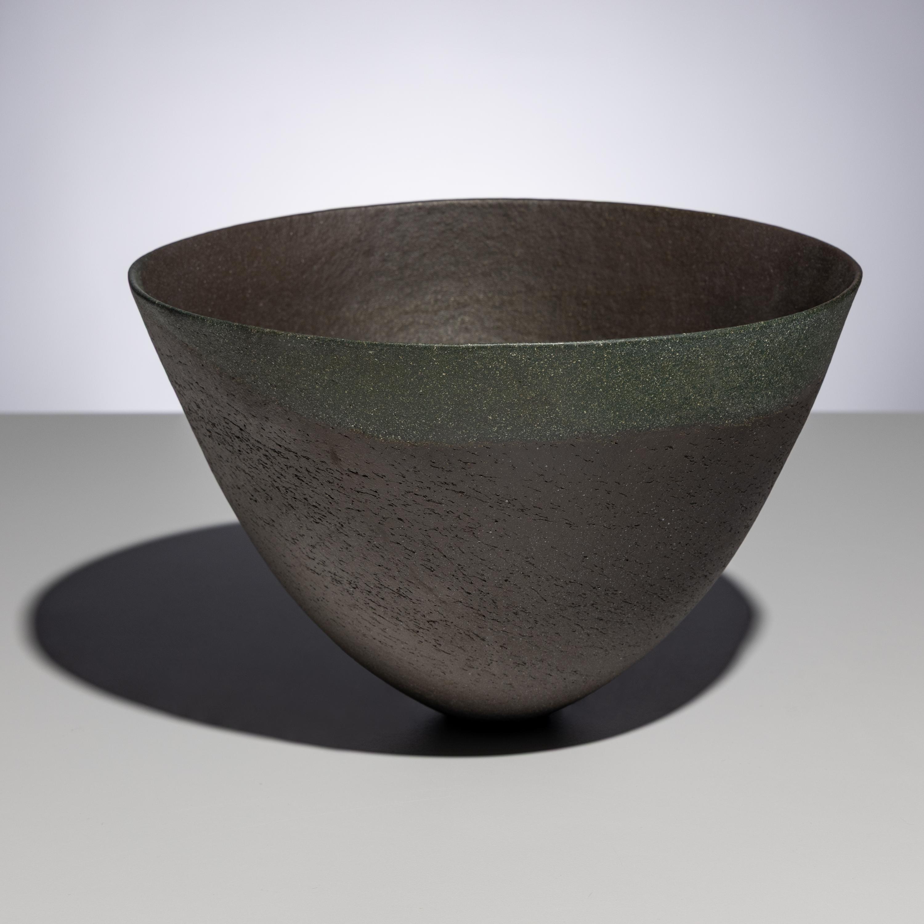 Jennifer Lee (Scottish, b. 1956) — Metallic Pot, Speckled Trace , 2000