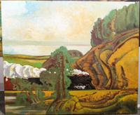 George Thomas Stanton, (American, 1918-1998), Country Express, 1991