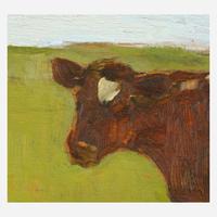 Albert York (American, 1928–2009) Cow