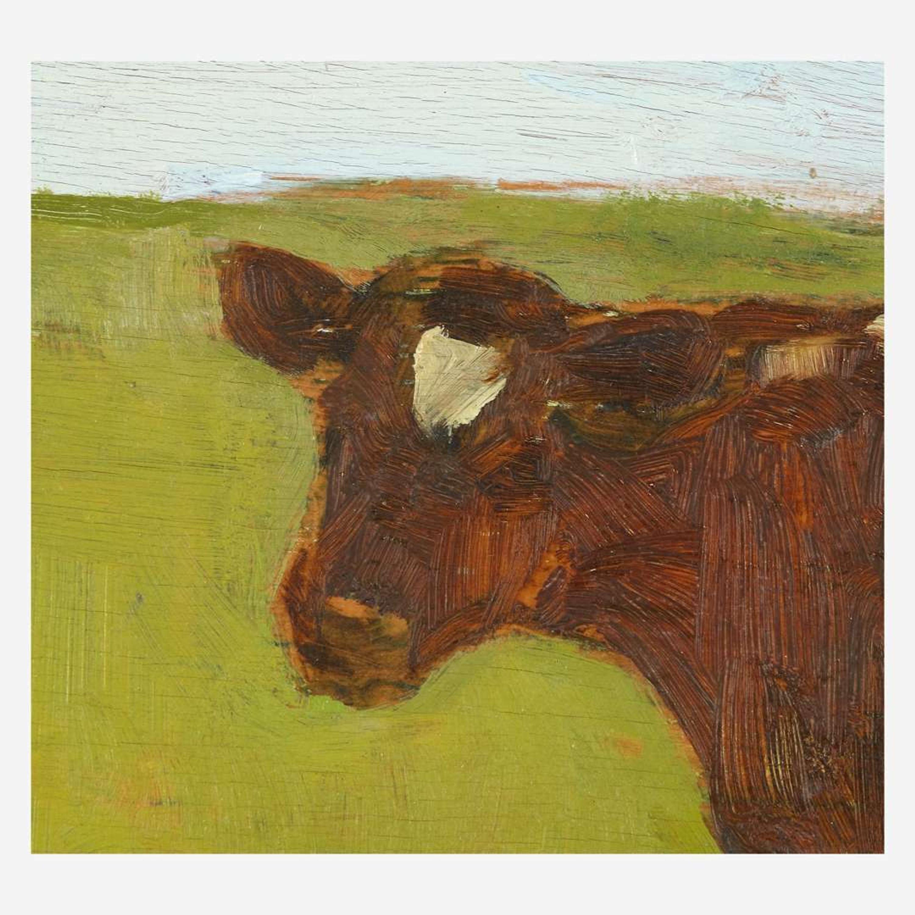 Albert York (American, 1928–2009) Cow