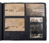 FOREMAN, Leotta (1895-1984). Album featuring original photographs of early Washington state.