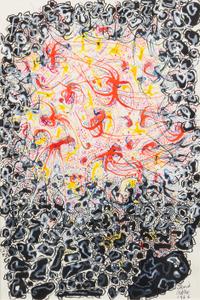 David Gibbs, (American, 20th Century), Abstract Composition, 1966