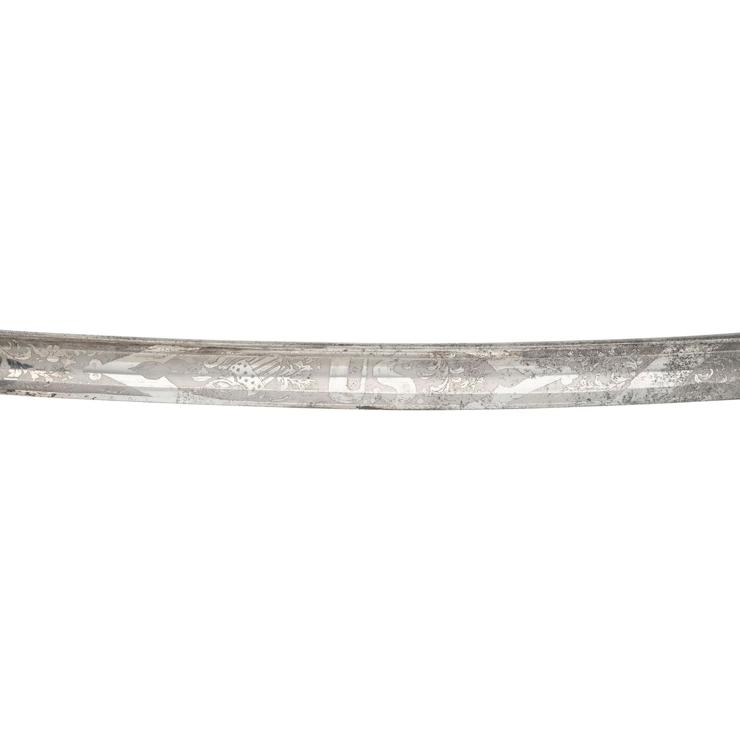 Presentation Cavalry Officers Saber of Captain John Detweiler 9th PA Cavalry by Sauerbier