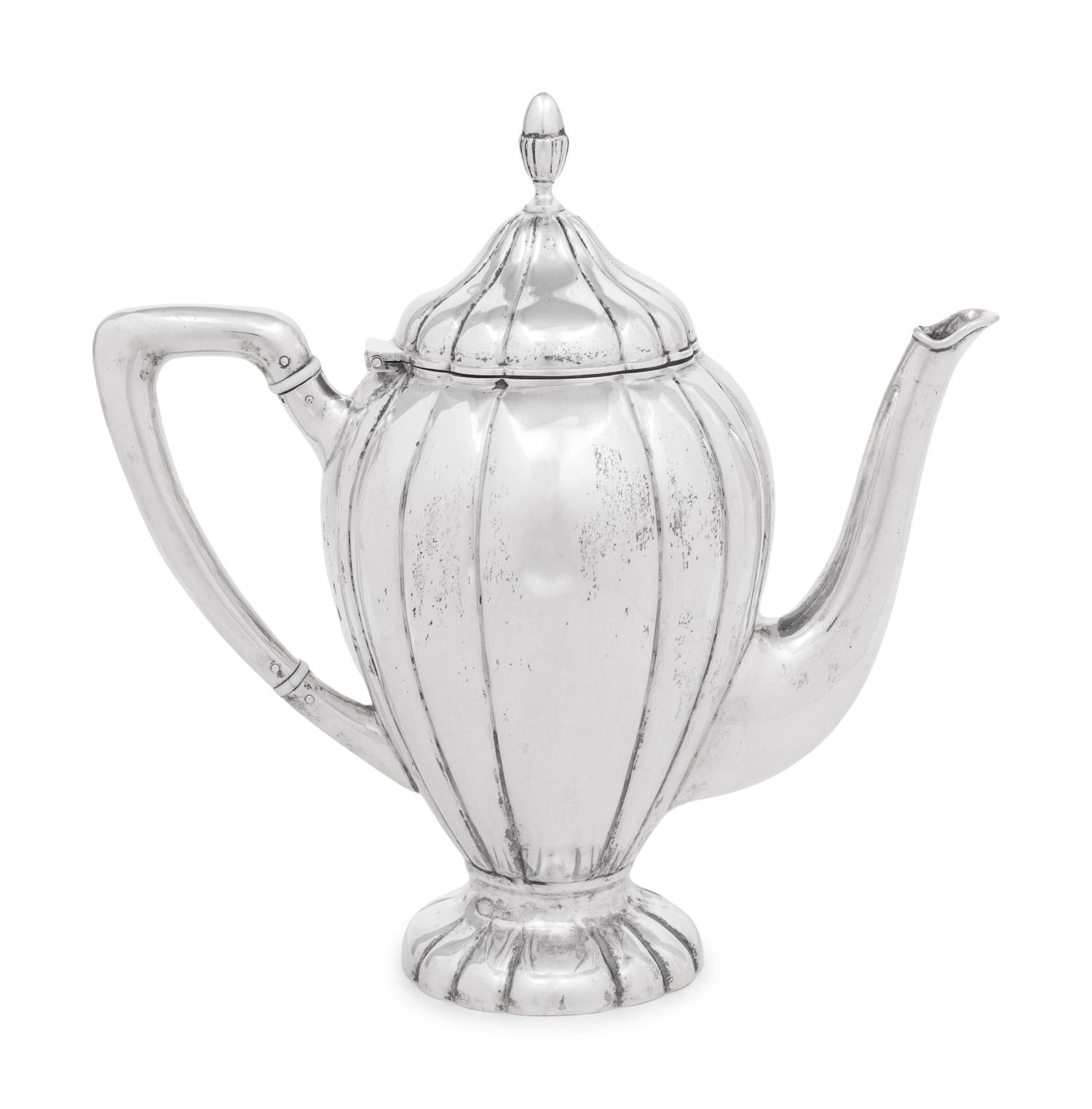 A German Silver Tea and Coffee Service