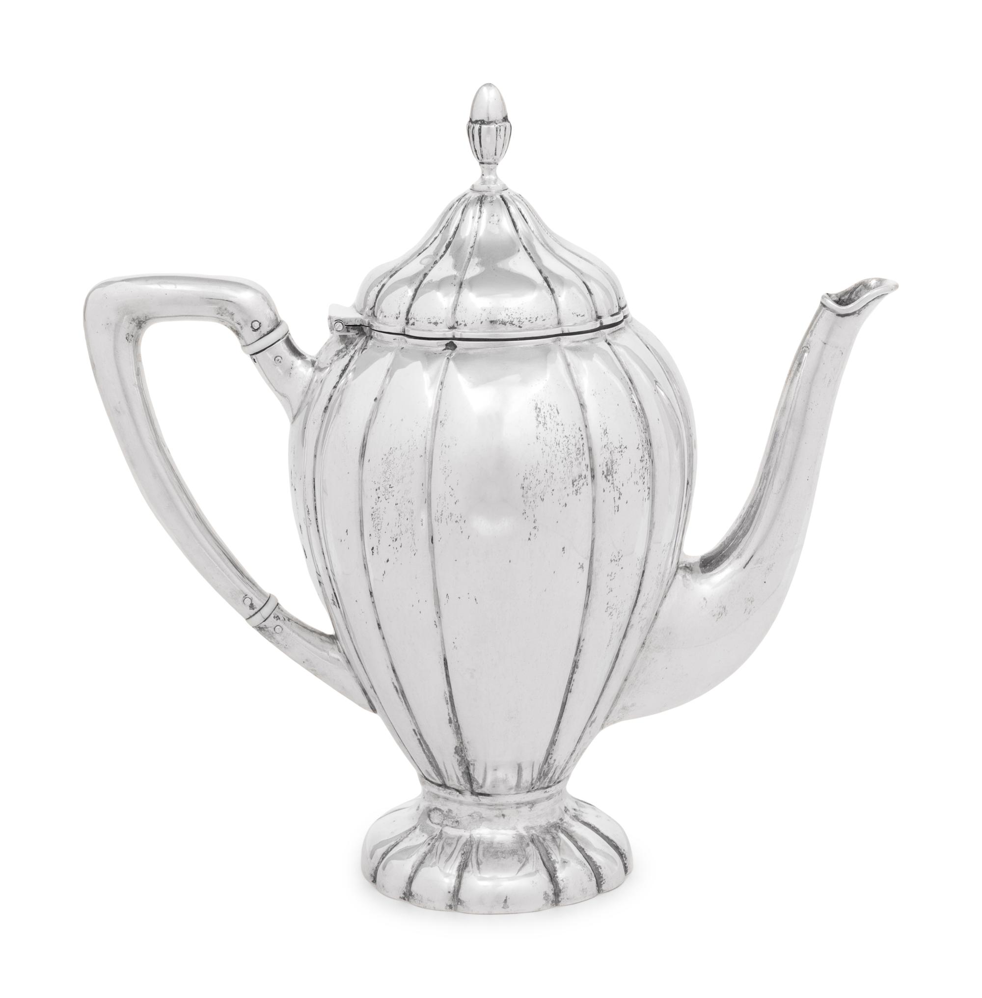 A German Silver Tea and Coffee Service