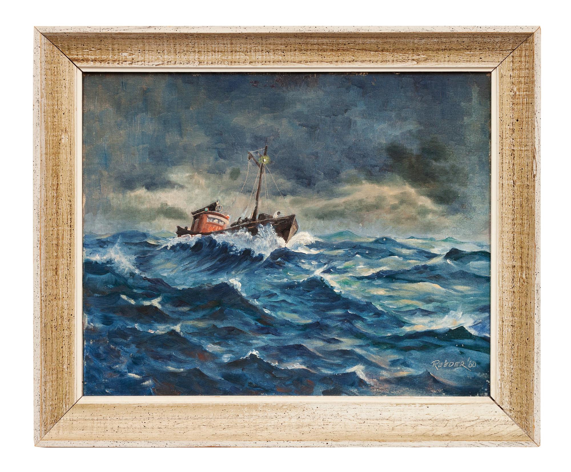 Tugboat at Sea , 1960