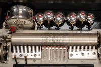 A Large Swiss Cylinder "Bells-in-Sight" Music Box