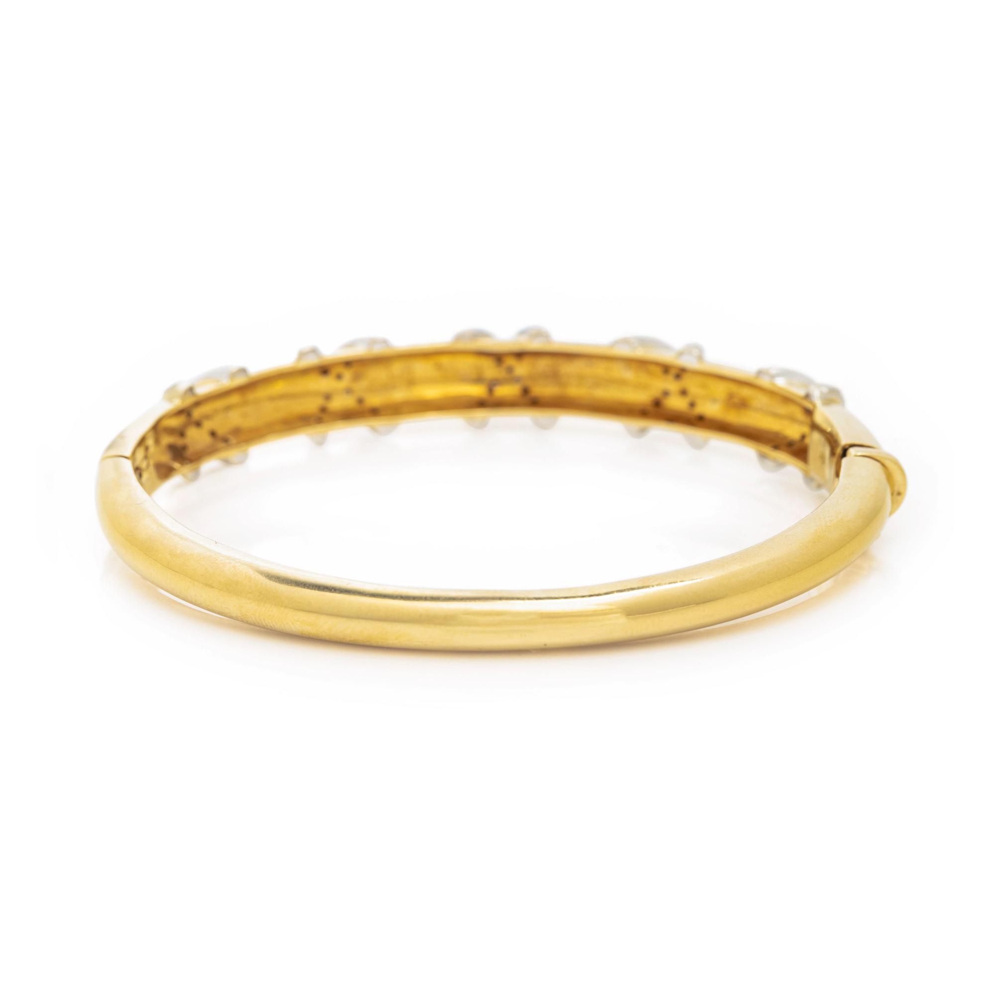 BICOLOR GOLD AND DIAMOND BRACELET