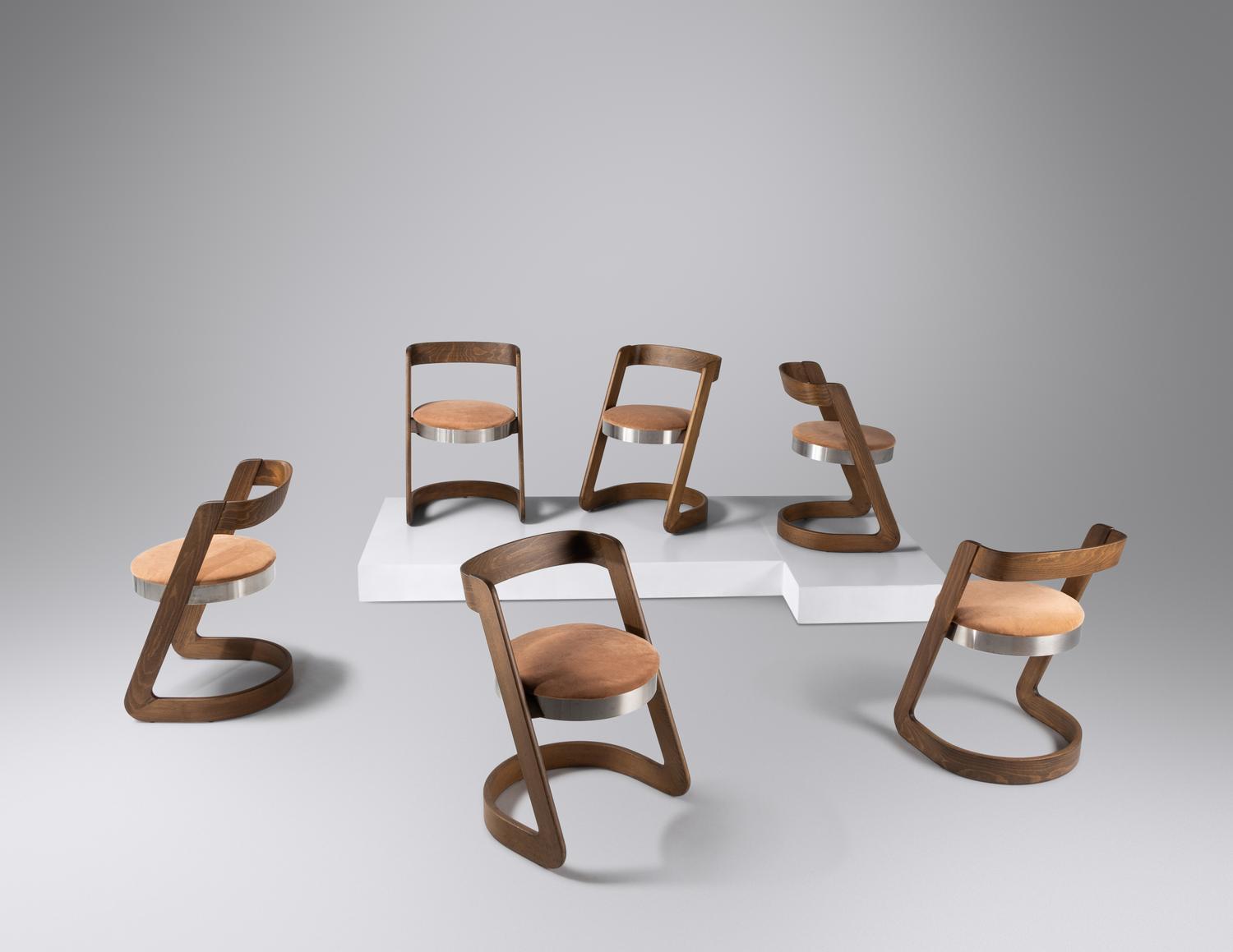 Set of Six Dining Chairs