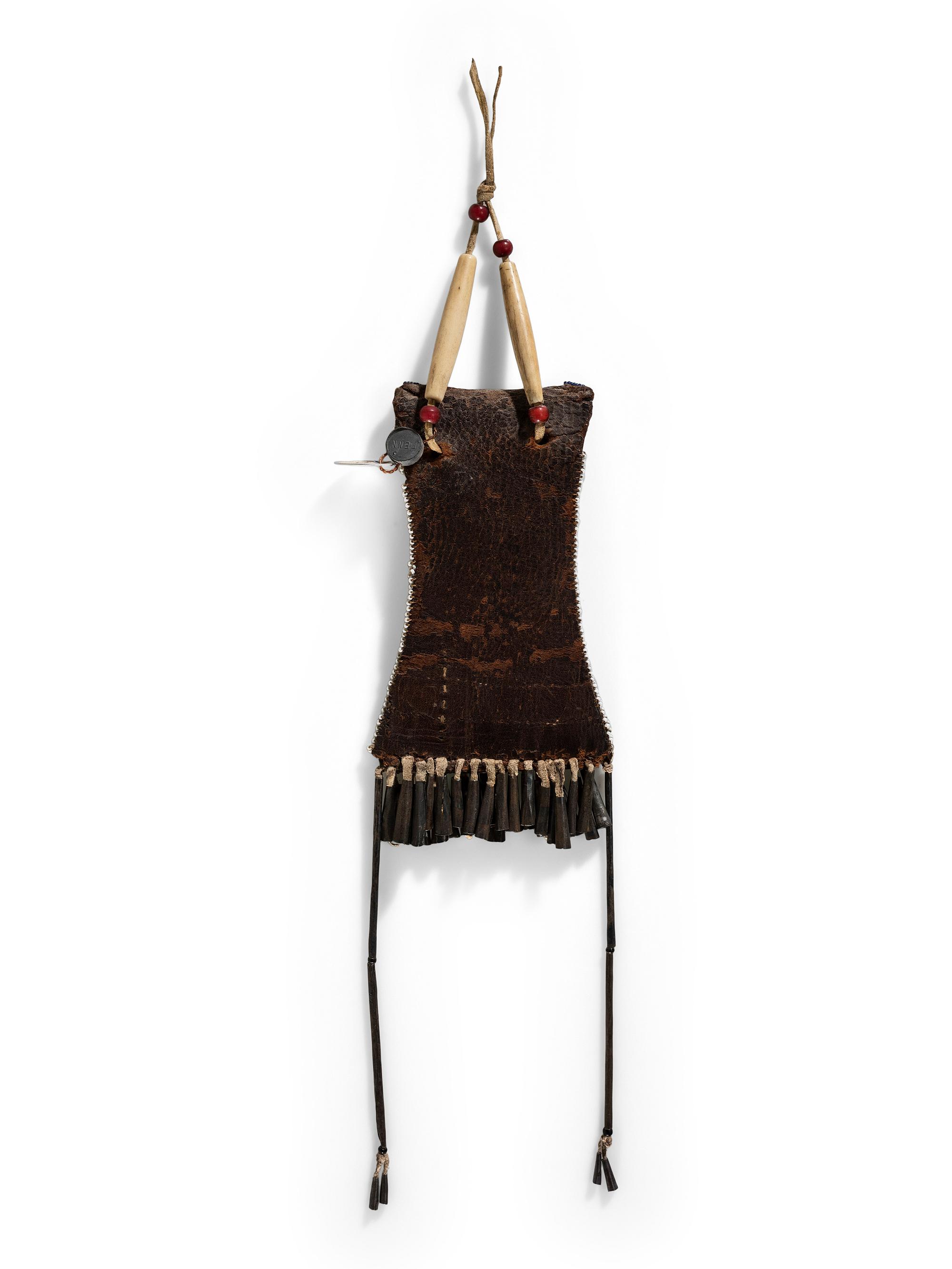 Kiowa Beaded Strike-a-Light Bag