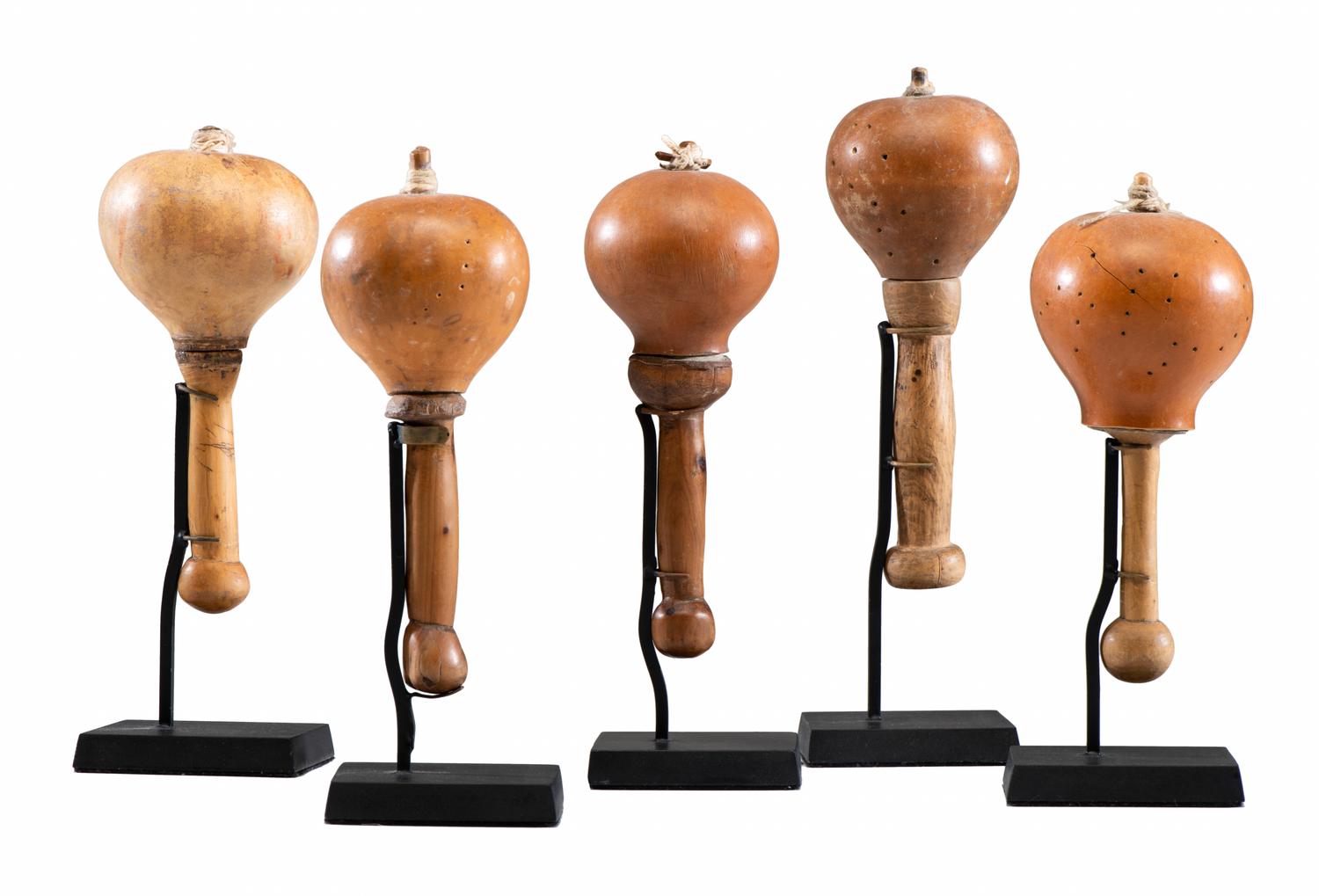 Navajo Gourd Rattles Lot is located and will ship from Cincinnati, Ohio.