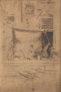 James Abbott McNeill Whistler (American, 1834–1903) - The Fruit Stall