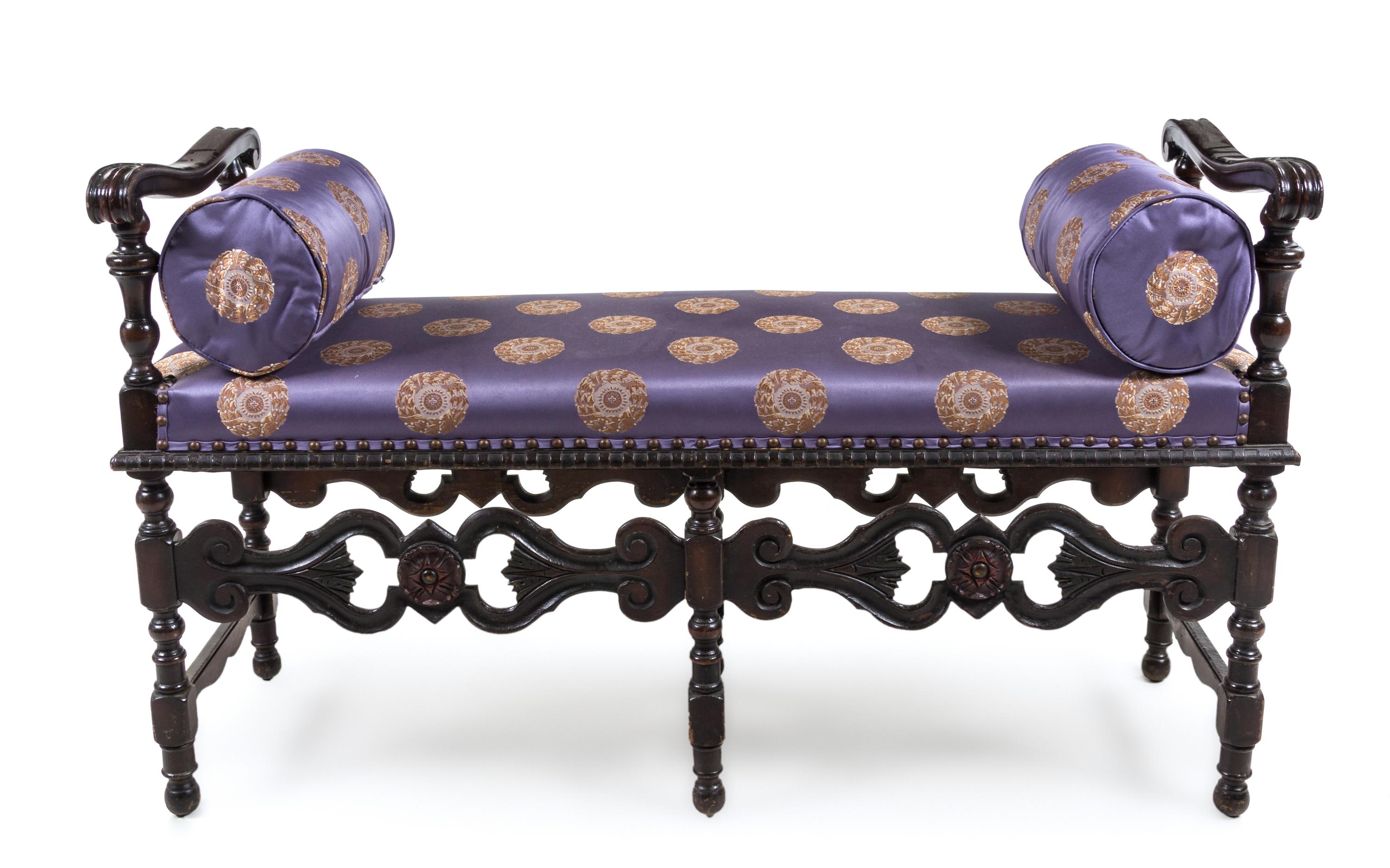A Jacobean Style Bench — EARLY 20TH CENTURY