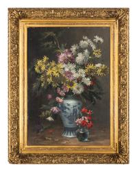 Floral Arrangement in an Oriental Vase