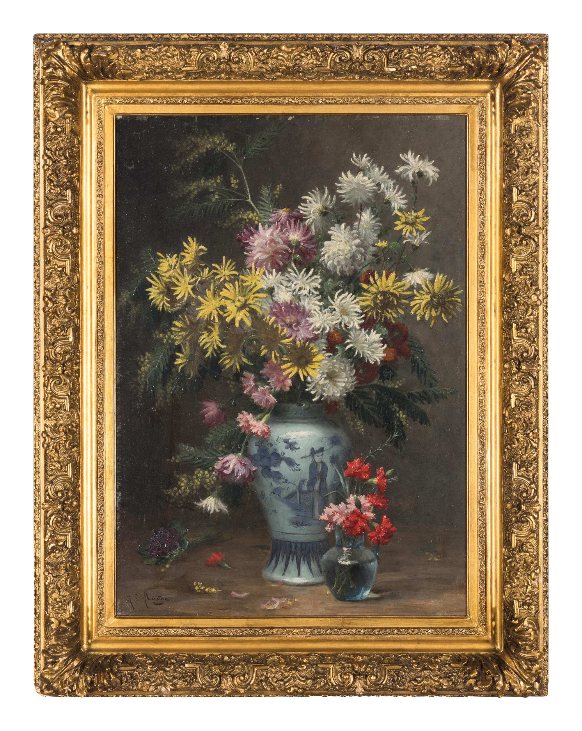 Floral Arrangement in an Oriental Vase