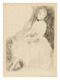 Marie Laurencin, (French, 1885-1956), Seated Woman