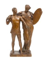 Daniel Chester French, (American, 1850-1931), Muse and Youth