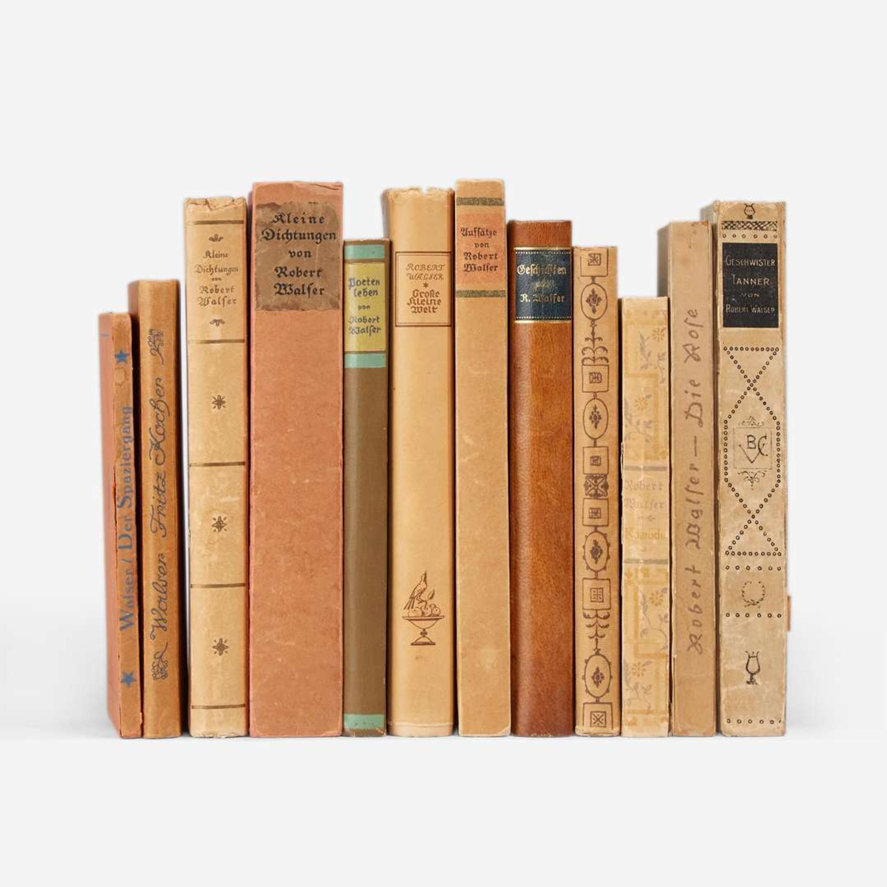 [Literature] Walser, Robert Group of 11 Titles