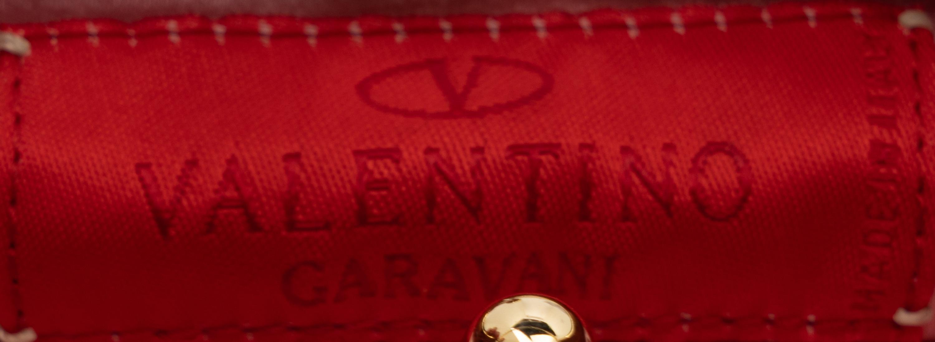 Valentino, Studded Pink Suede Handbag