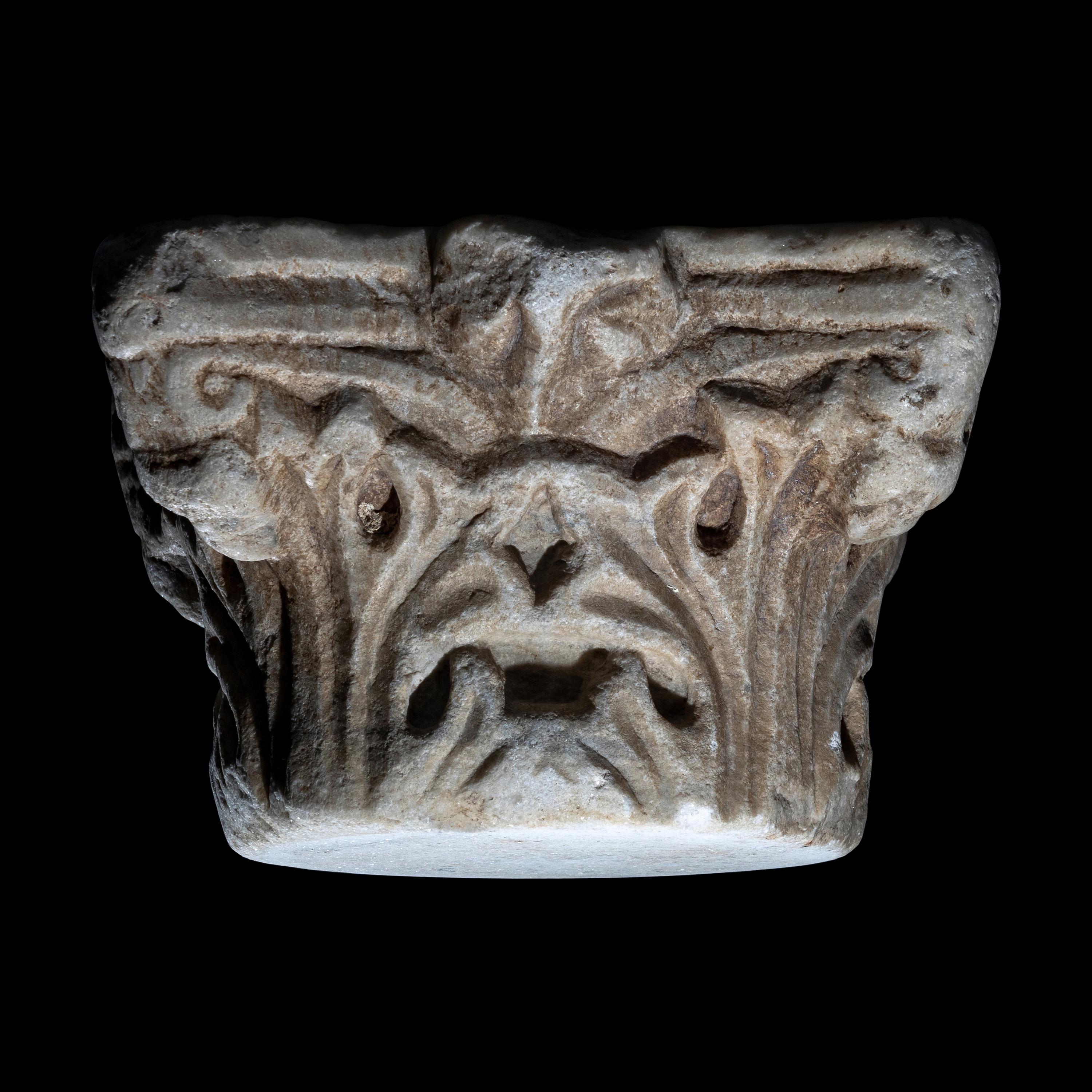 A Late Roman Marble Capital
