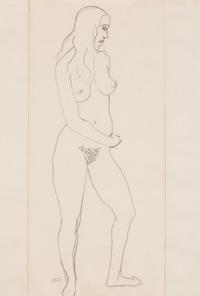 Henry Strater, (American, 1896-1987), A group of four works: San Francisco Pianist, Figure Study, Sea Captain's Daughter, and Burlesque