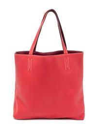 An Hermes Rubis/Bougainvillea 45cm Taurillon Clemence Double Sens Tote, 17.5" x 15.5" x 5".