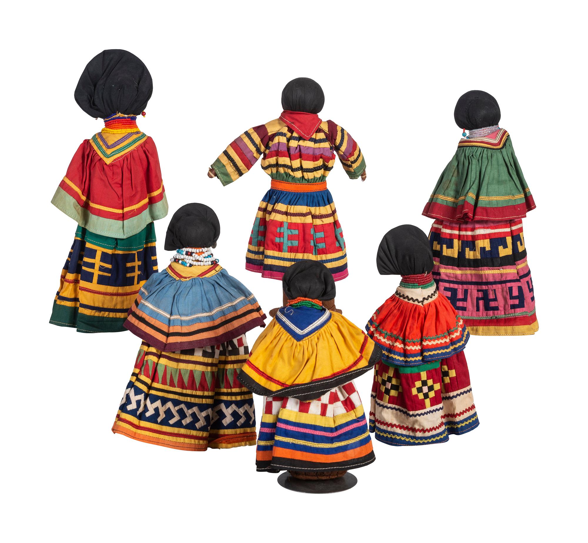 Family of Seminole Dolls