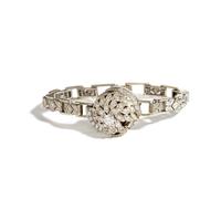 HAMILTON, 14K WHITE GOLD AND DIAMOND SURPRISE WATCH
