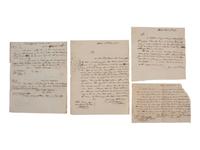 [WAR OF 1812]. Manuscript archive identified to French-American Naval Surgeon Dr. Peter (née Pierre) St. Medard (1775/6-1822) related to his Navy service from 1804-1814.