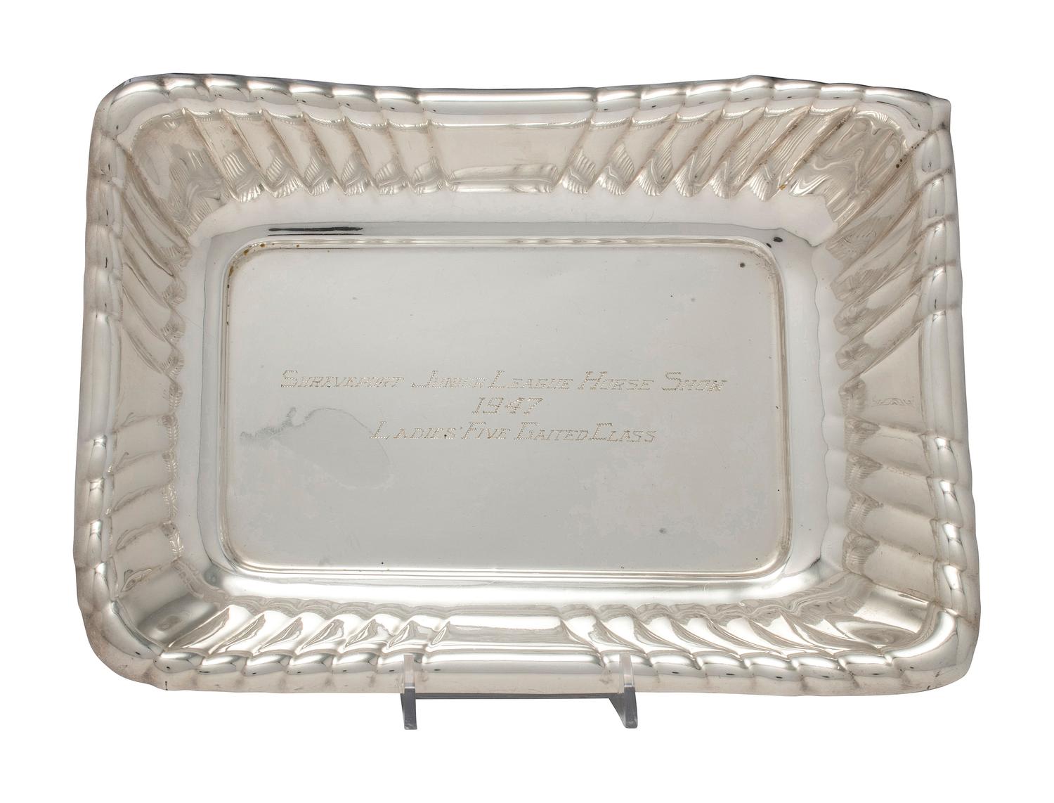 An American Silver Bread Basket
