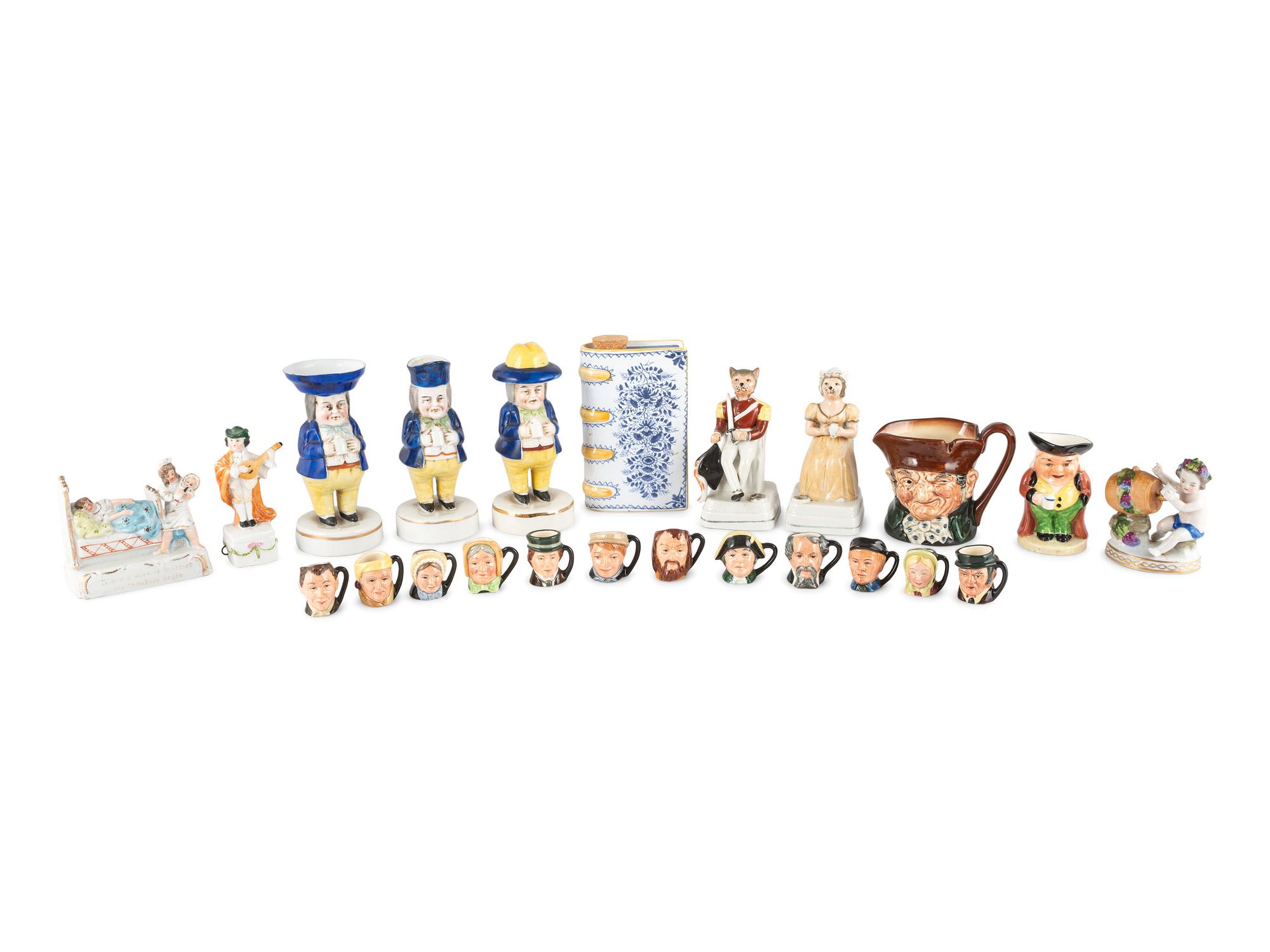 A Group of English Ceramics