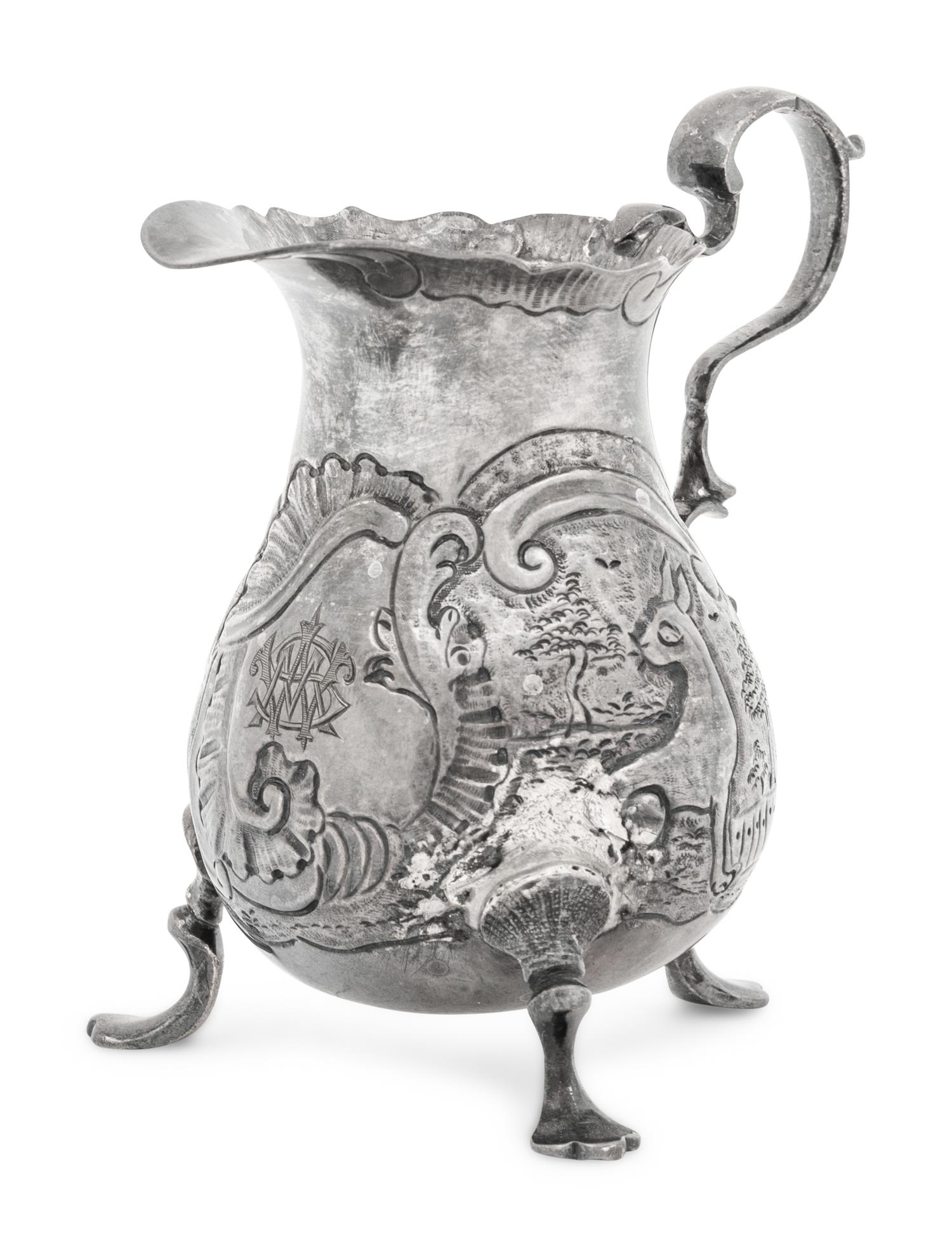 A George II Silver Creamer