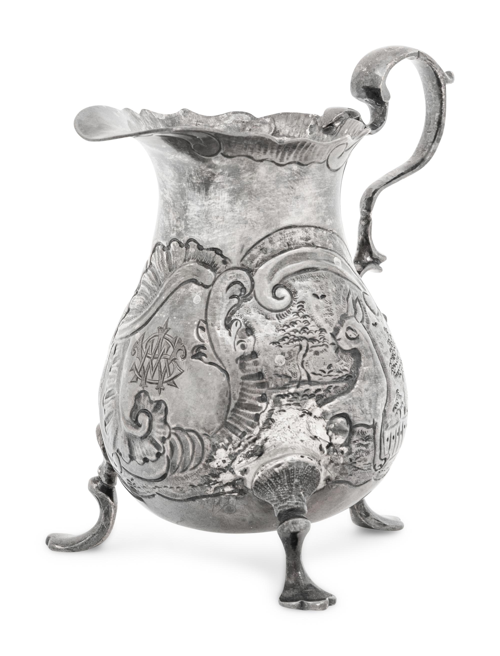 A George II Silver Creamer