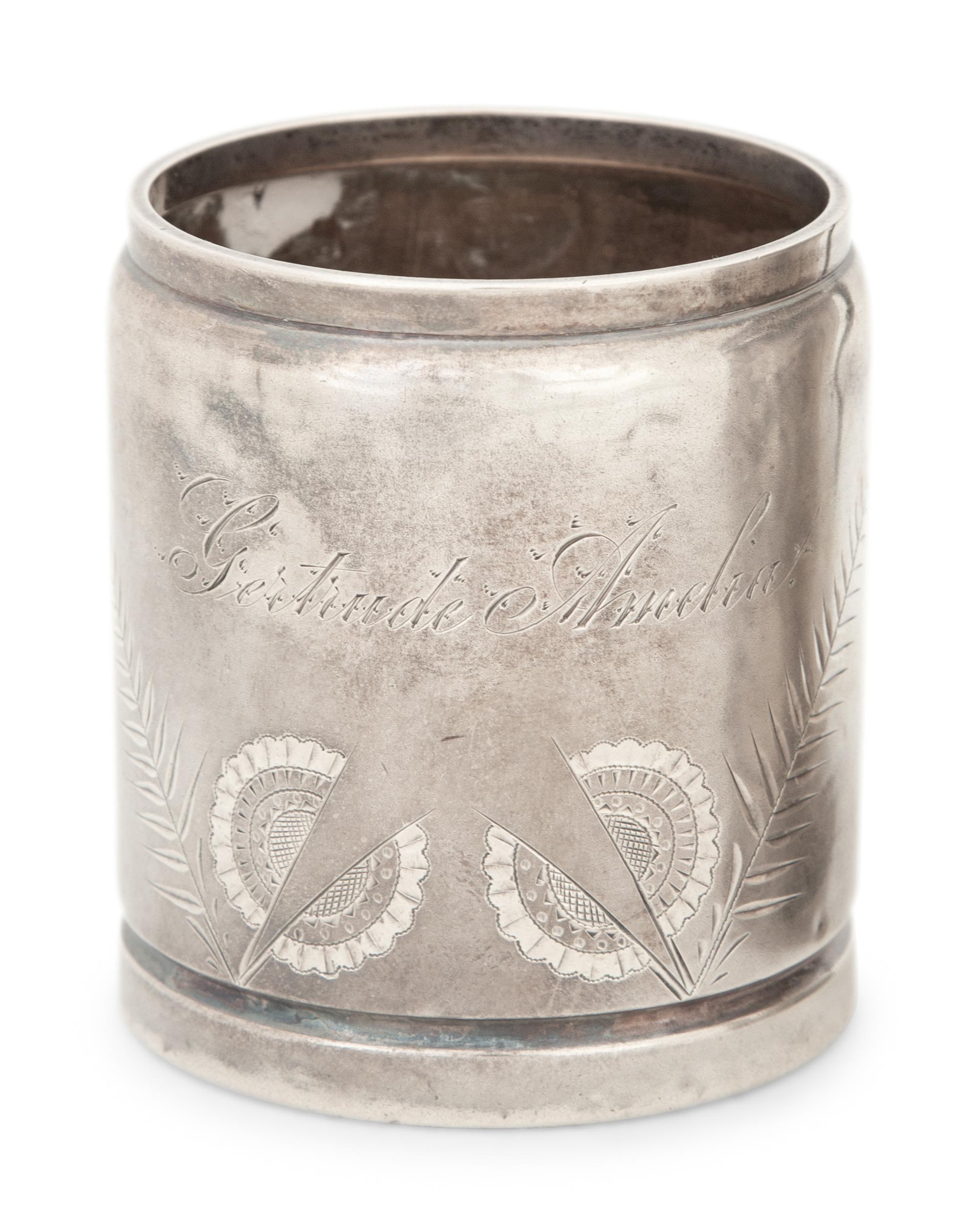Three American Silver Mugs