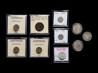 A Collection of Ten United States Coins
